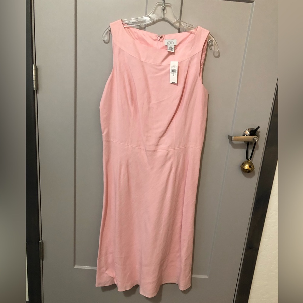 Ann Taylor Loft Pink Dress, size 12.